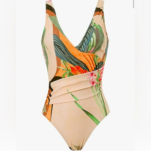 Bathing suit w/cover up - Picture 2 of 4